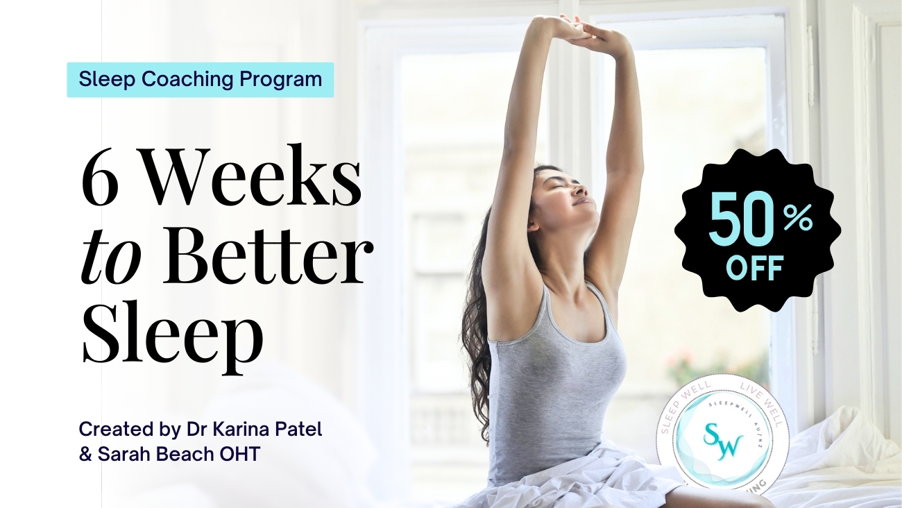 Sleeping Program: 6 Weeks to Better Sleep - Save 50%!