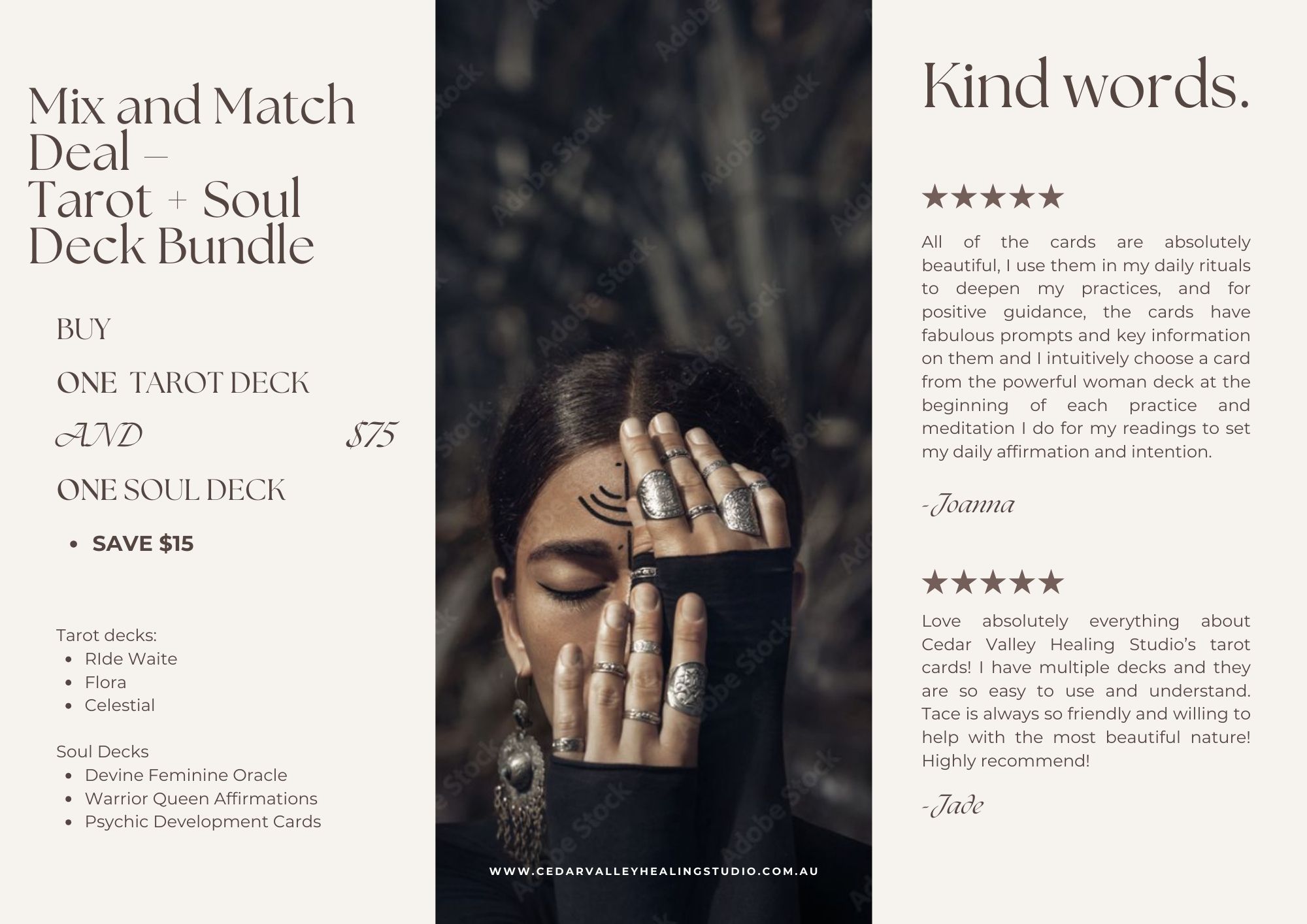 Mix and Match Deal – Tarot + Soul Deck Bundle