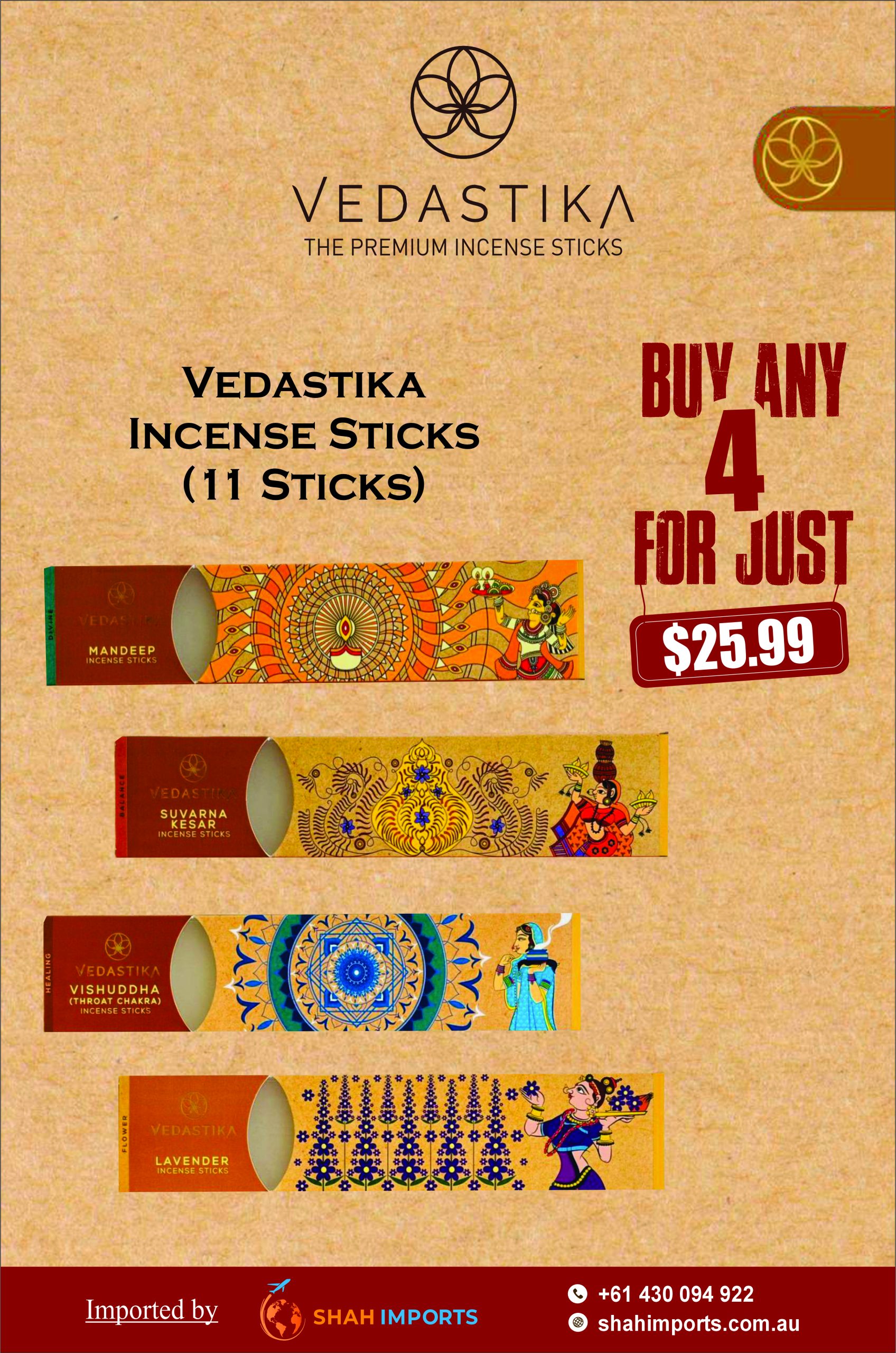 Vedastika Incese 11 Sticks Offer